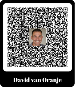 Static vCard QR code for a random person as an example